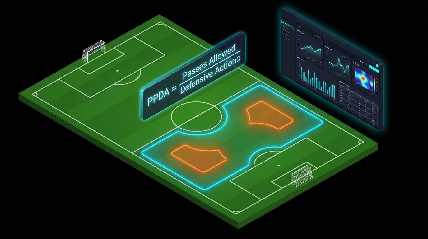 Что такое PPDA и как эта метрика помогает анализу прессинга?