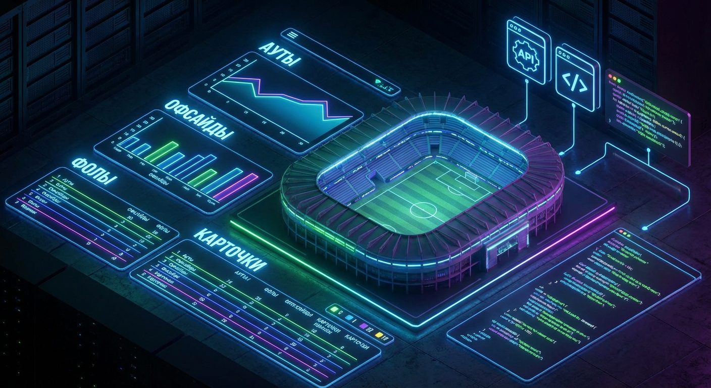 Где искать достоверную статистику аутов, офсайдов, фолов и карт? Где искать достоверную статистику аутов, офсайдов, фолов и карт?