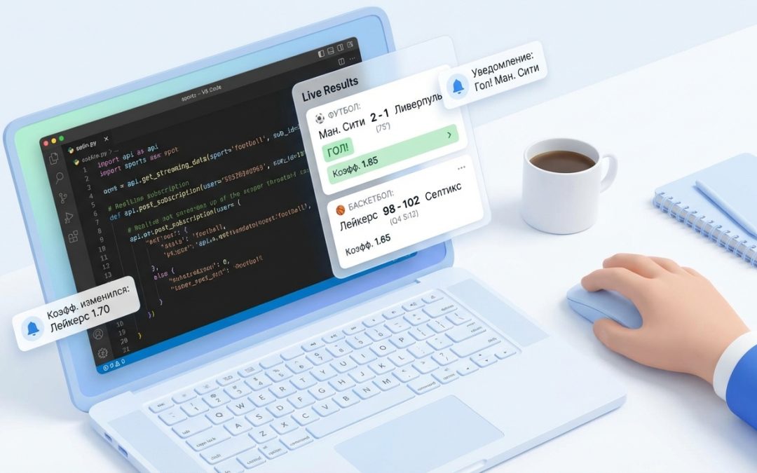 How to create a bot with subscriptions to teams, leagues, and events?